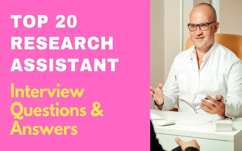 research assistant job interview questions and answers